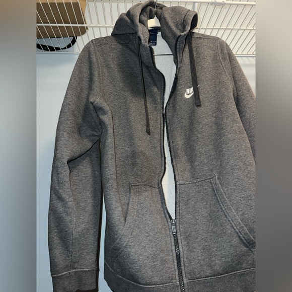 Nike Charcoal Full-Zip Hoodie - Picture 4 of 5